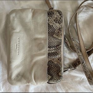 Liebeskind snakeskin leather crossbody
